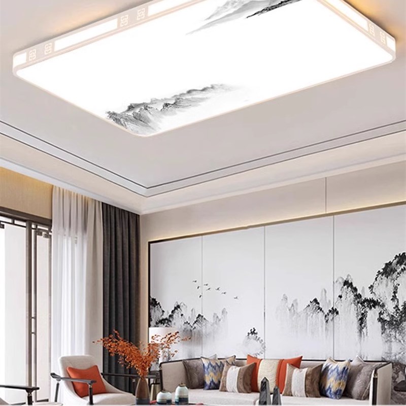 led吸顶灯饰2025新款客厅大灯主卧室吊灯M具大全现代简约大气家用