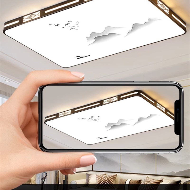 2025新款客厅大灯led吸顶灯饰家用主卧室吊灯具现代简约大气中山