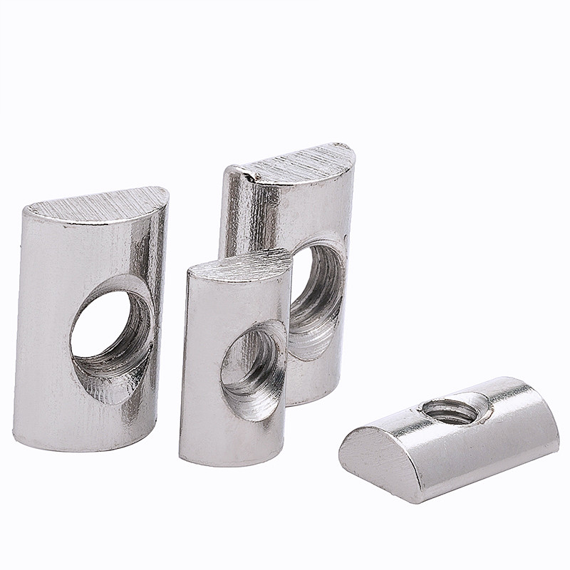 国标 镀锌半圆螺母 圆形螺母长方形螺母30型40型M4-M8 铝型材,童鞋/婴儿鞋/亲子鞋,量脚器,淘宝优惠券,粉丝福利购,淘宝优惠卷