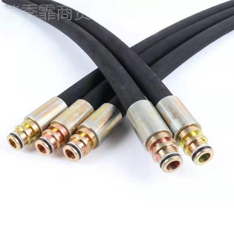 钢丝编织高压机油管压油管管工程机械JCS高压胶矿用械高液压缠绕