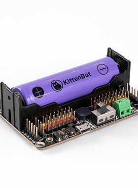 小喵科技 Robotbit V2.2电机驱动扩展板 microbit 8路舵机驱动板
