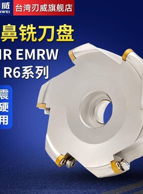 EMR刀盘 面铣刀盘 R5刀盘 圆鼻刀盘 CNC 铣刀盘 R6刀盘 快速开粗