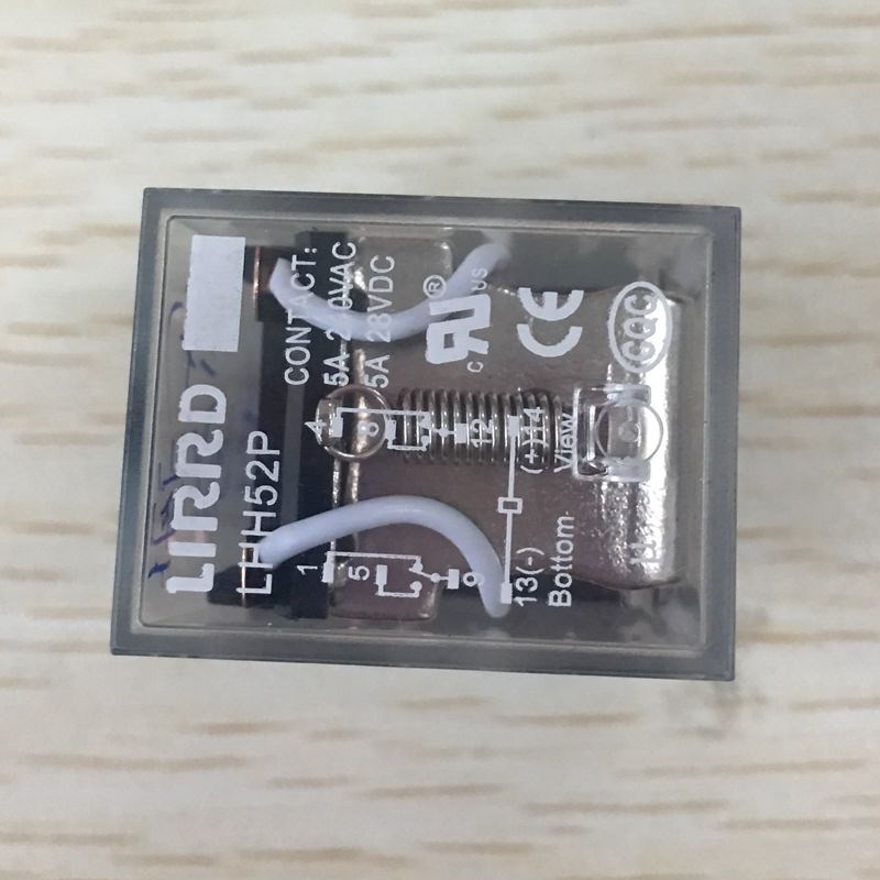 LIRRD利尔德中间继电器LHH52P HH54PL HH53P 220VAC 24V带灯DC12V