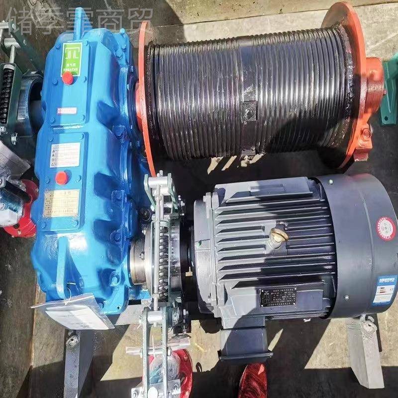 供RCL应重液压刹车电动扬机 1t-10卷t建筑速工型程提升变频调卷扬