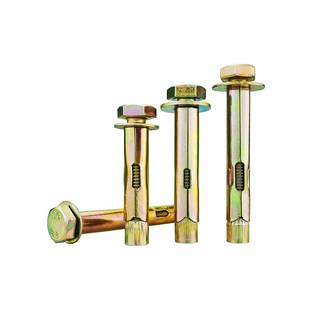 镀锌地板膨胀拉爆螺栓内置式 爆炸膨胀外六角内膨胀螺丝M6M8M10M12