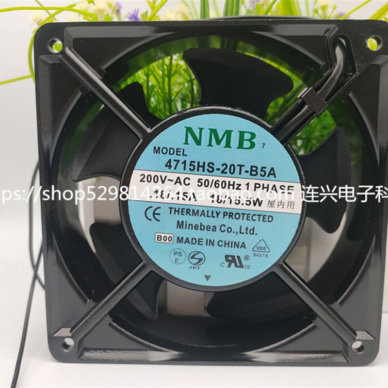 全新NMB 4715HS-22T/22W-B50/20T-B5A/10T-B5A散热风扇12038 12CM