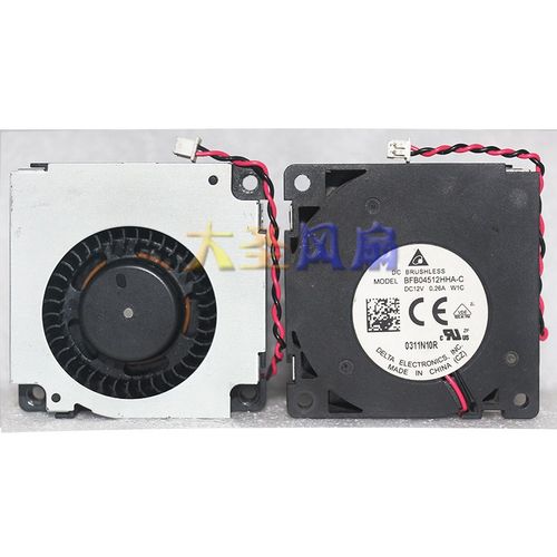 Delta台达 BFB04512HHA-C 4510鼓风机12V 3D打印机风扇