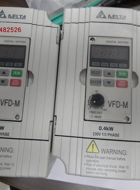 拆机台达变频器VFD004M21A,VFD004M21A  230V实物图拍摄