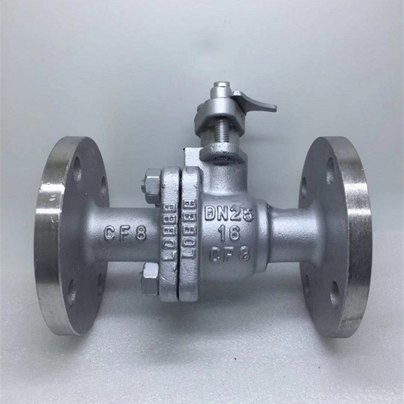 不锈钢法兰球阀304 Q41F-16P 手动法兰式DN15 25 32 100 4 6 8寸