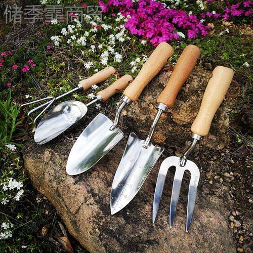 种花艺工具家用套铁UWX装小铲子不钢铁锹铲养花盆栽园多肉种锈植