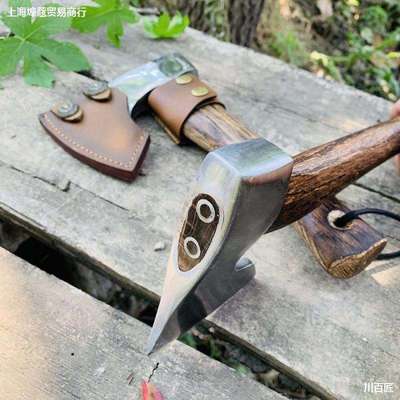 户外便携尼曼斧子露营手斧战斧劈柴剁骨斧子手工锻造木工斧子开山