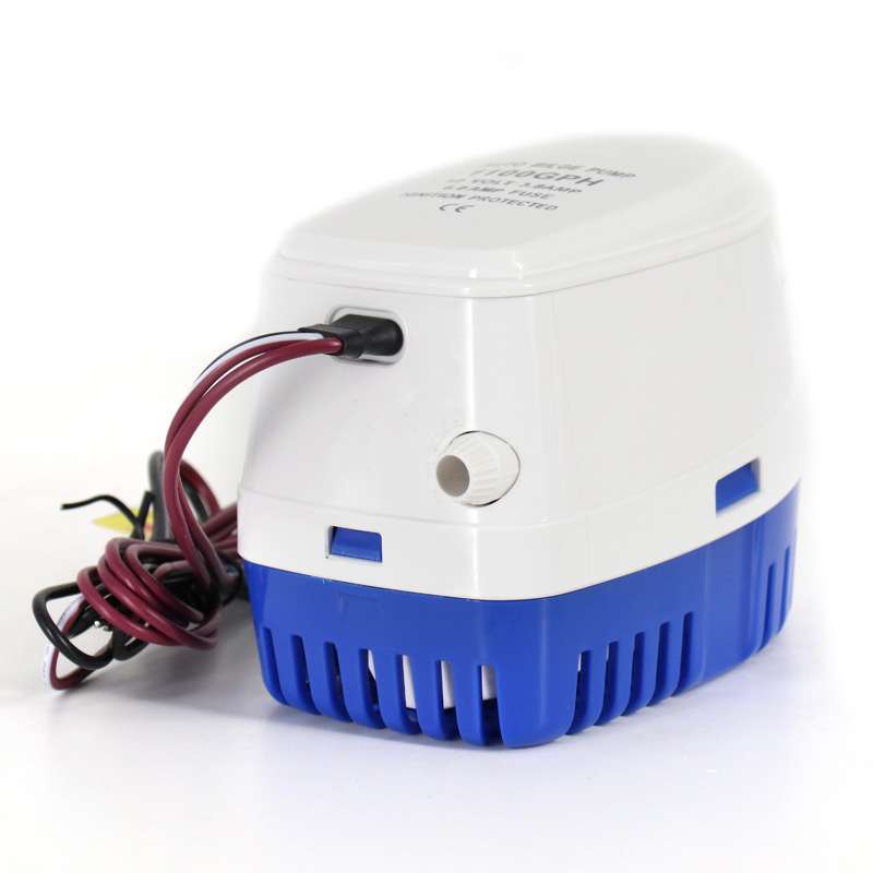 12v24v全自动舱底泵小型排水泵抽水游艇电瓶船用抽水机直流潜水泵