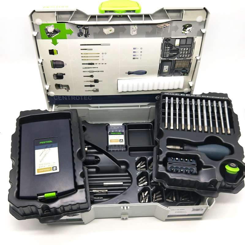 FESTOOL德国费斯托钻头螺丝批套装SYS 1 CE-SORT套装电钻工具