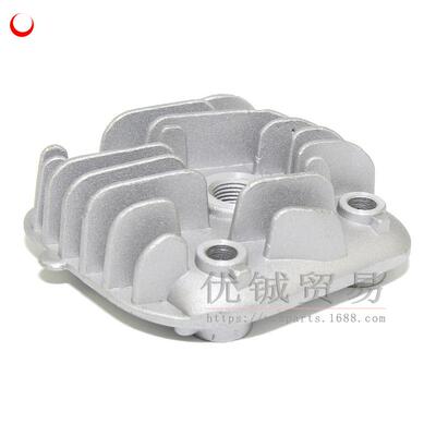 JOG50 40mm缸头盖 ZR50 EVO用47.6mm 70CC增压缸盖 两冲2T发动机