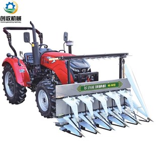 割晒机多功能家用苜蓿小麦艾草割倒晾晒机青储玉米杆收割机割台