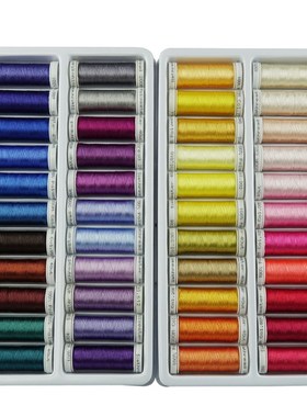 涤纶绣花线 300米小轴 63色/套Bror色家用绣花机