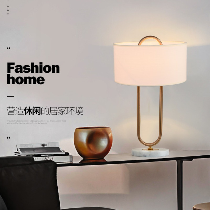 欧式装饰时尚台灯创意样板间卧室设计师床头灯现代台灯酒店台灯