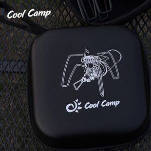 COOLCAMP户外炉头便携包SOTO310蜘蛛炉专用收纳盒防撞EVA多功能包