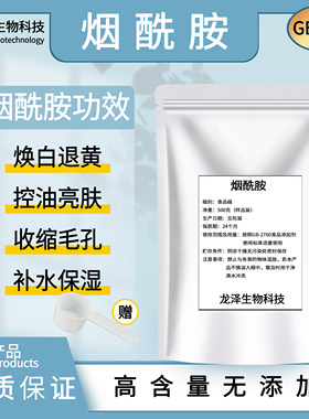 食品级高纯烟酰胺粉焕白去黄