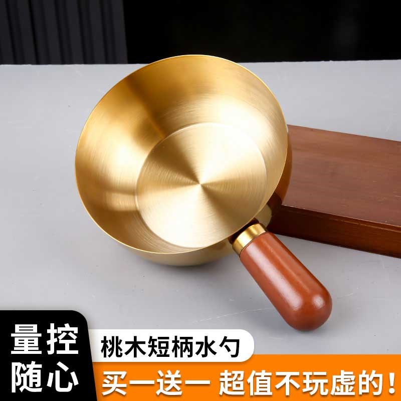加厚不锈钢水勺家用厨房水瓢舀水瓢水舀子商用短柄水漂.舀瓢子汤