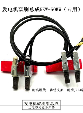 柴油发电机配件碳刷总成8KW10KW12KW15KW20KW24KW碳刷架带线总成