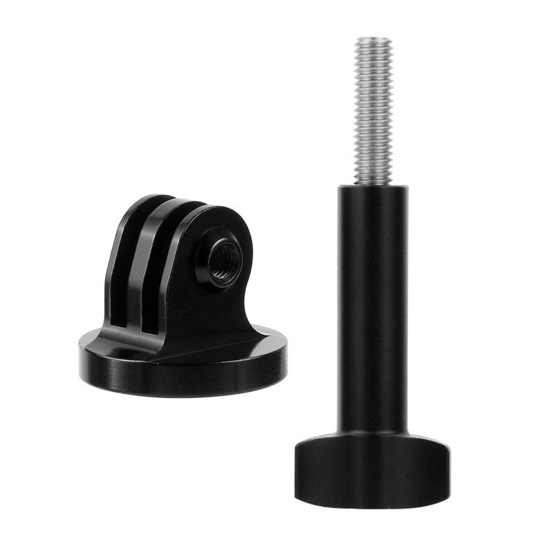 CNC铝合金 GOPRO小号三角转接头 T型手拧螺丝