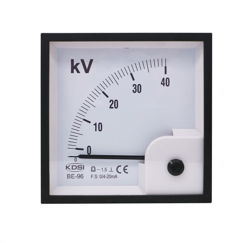 指针式直流电压表BE-96 DC4-20mA 40kV 毫安电流输入 出口型电表