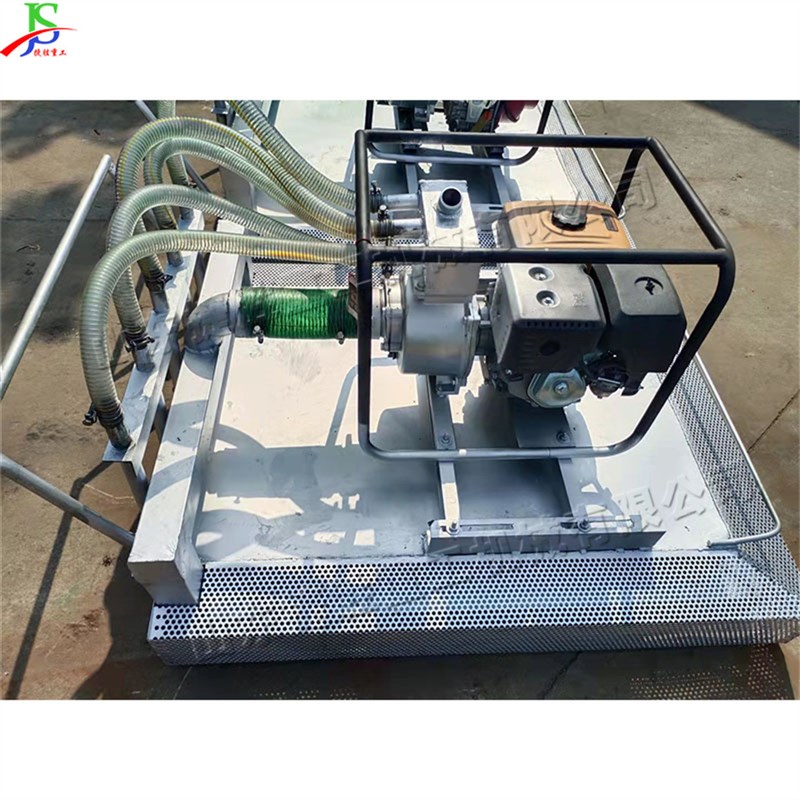 小型船式挖藕机 马蹄茨菇水生作物收获机 自走式水生作物采藕机