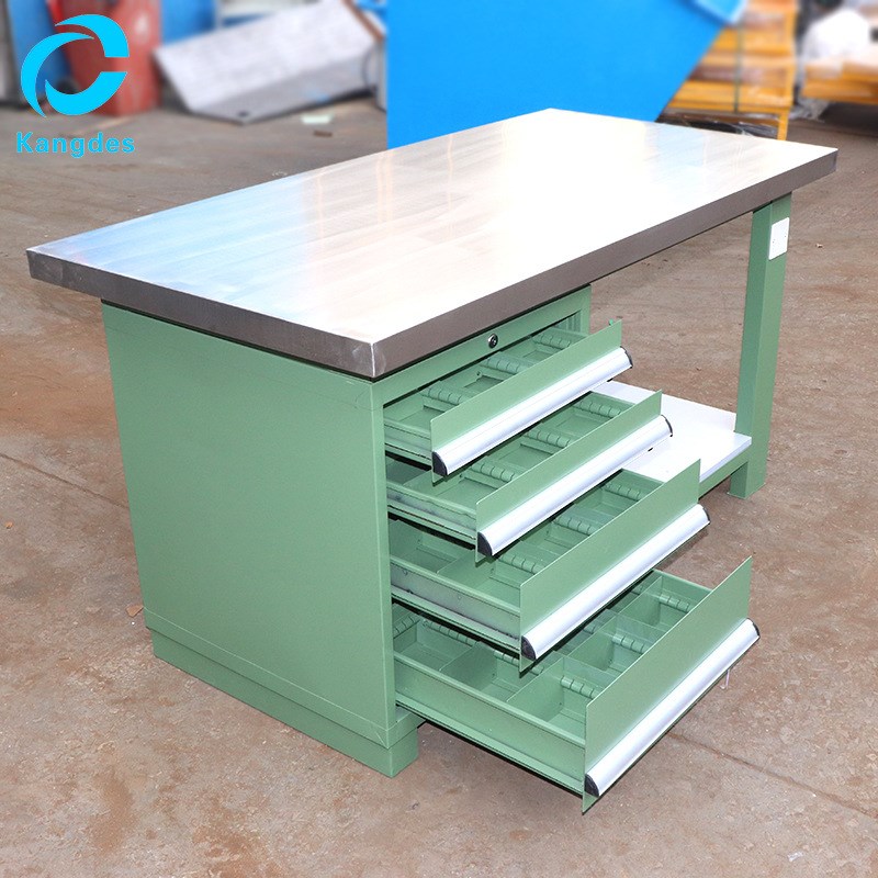 供应车间不锈钢工作台 工厂产线操作间实验检测重型不锈钢工作台