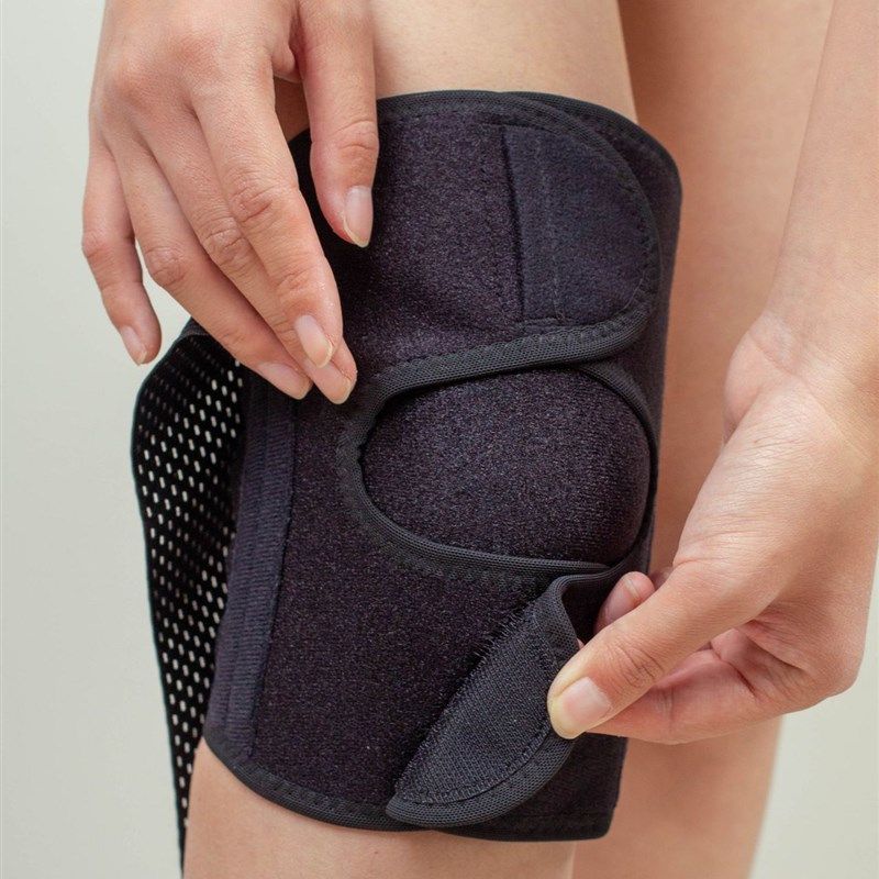 四季轻薄保护髌骨护膝拉伸男女士关节运动膝盖保护套跑步护具带