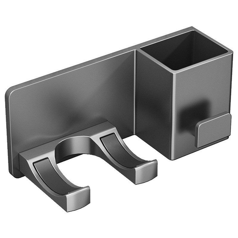 吹风机置物架卫生间浴室免打孔壁挂式收纳架子厕所电吹风支架家用