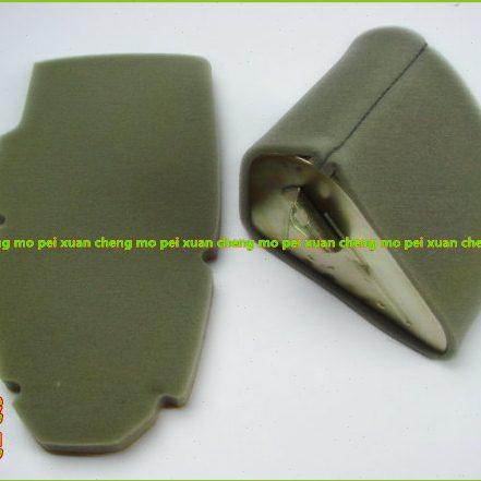 QJ125T-3B/3A/E/豪迈GY6-125/150空滤器芯空气滤芯海绵纸质滤芯网