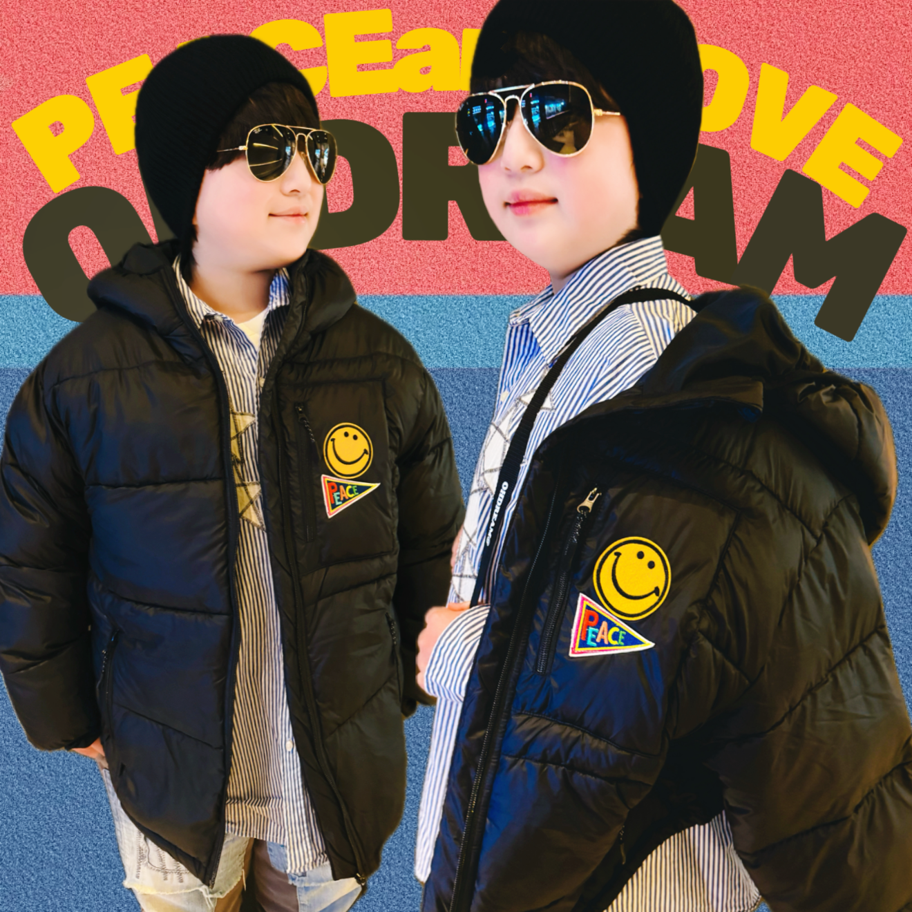 OHDREAM童装可背新科技笑脸轻盈保暖棉服男女童亲子,童装/婴儿装/亲子装,羽绒服,淘宝优惠券,粉丝福利购,淘宝优惠卷