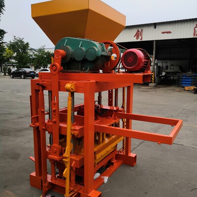 QTJ4-35 空心砖机 小型半自动 空心砖机 6inch 空心砖机 带控制柜