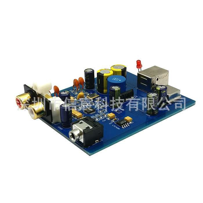 YJ00130-SA9023+ES9018K2M 发烧级音频DAC声卡