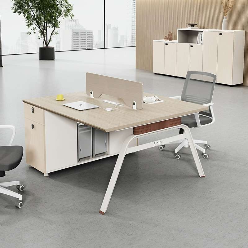 商用职员办公桌椅简约现代办公室双人位桌子财务电脑桌工作卡位桌