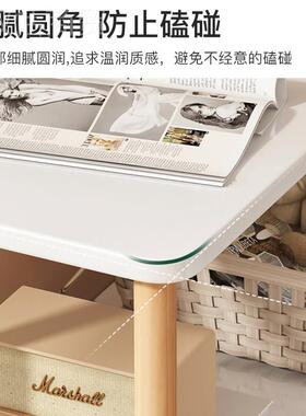 小桌子发几A9DA90Q茶几家用可沙动卧室小户型床头边桌置物移架简