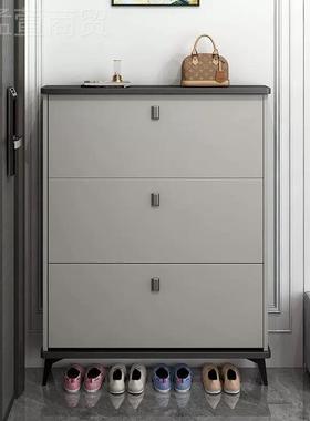 内意式超薄翻斗鞋柜家用门口室2新款01232柜4爆款入户玄关一体小