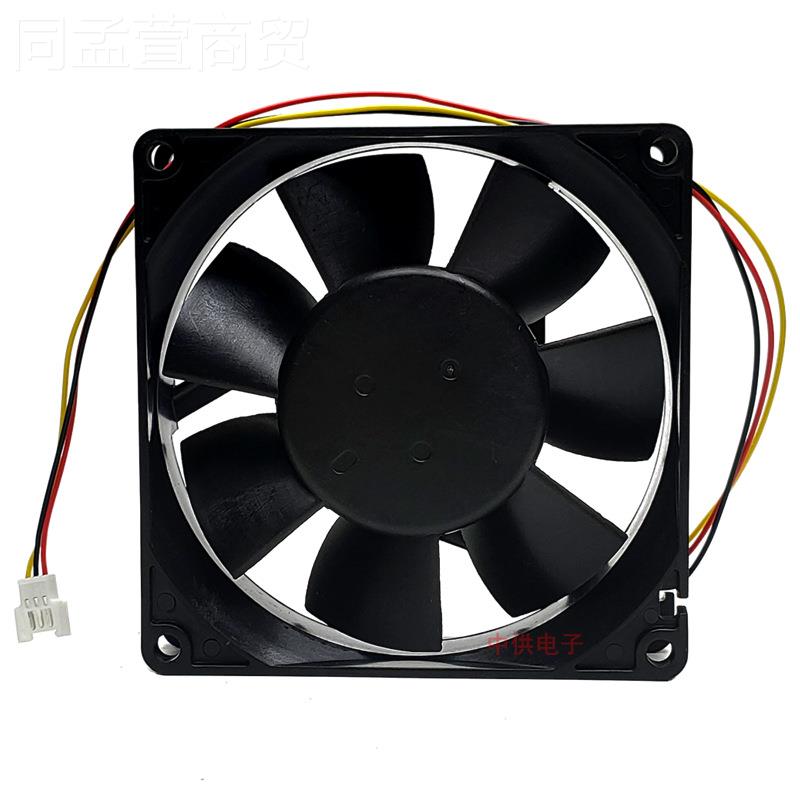 HRD量9CM器 24V 0变.22A 9025大风机箱机柜逆电焊机风机变频专用