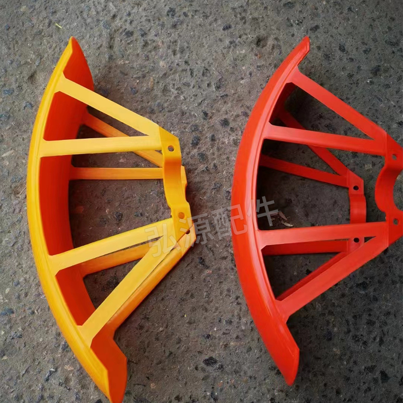 电动三轮车农机建筑工地配件前轮挡泥瓦前叉减震挡水塑料铁皮护板