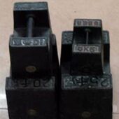 锁型铸铁电子衡量器桌秤台秤地磅秤校准标定检定标准砝码 5kg