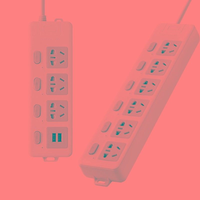 两脚插座两项插头两2头相脚孔插排插线板短线二角眼插板带线延长