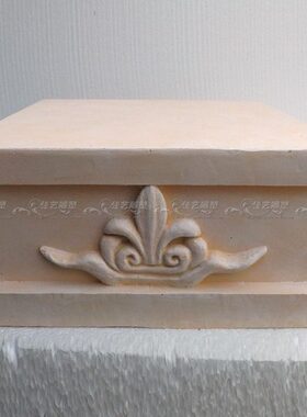 欧式玻璃钢人物雕塑艺术品客厅户外落地摆设可定制作四方罗马柱