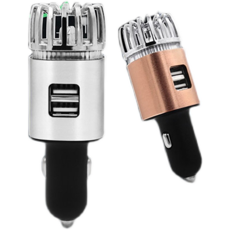 车载空气净化器USB车内去除甲醛异味车用氧吧PM2.5负离子臭氧