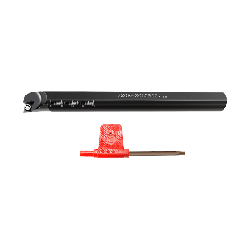 数控刀杆内孔镗孔刀95度螺钉式S10K-SCLCR06车刀菱形小内孔镗刀