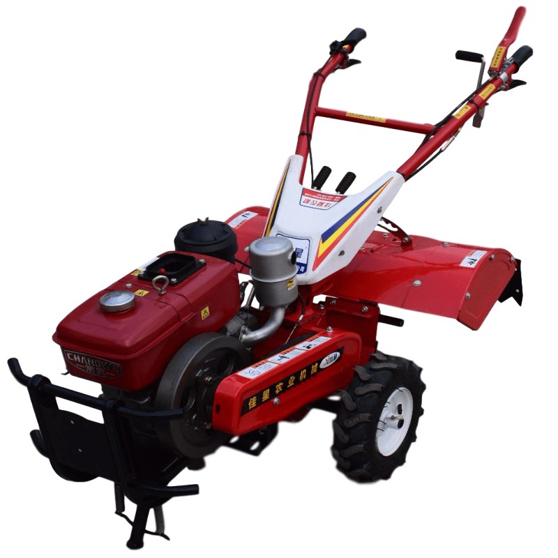 多功能四驱微耕机农用柴油耕地翻地松土打田耕田果园开沟机旋耕机