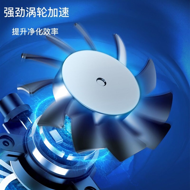 车载空气净化器负离子除甲醛异味便携式家用清新机汽车内