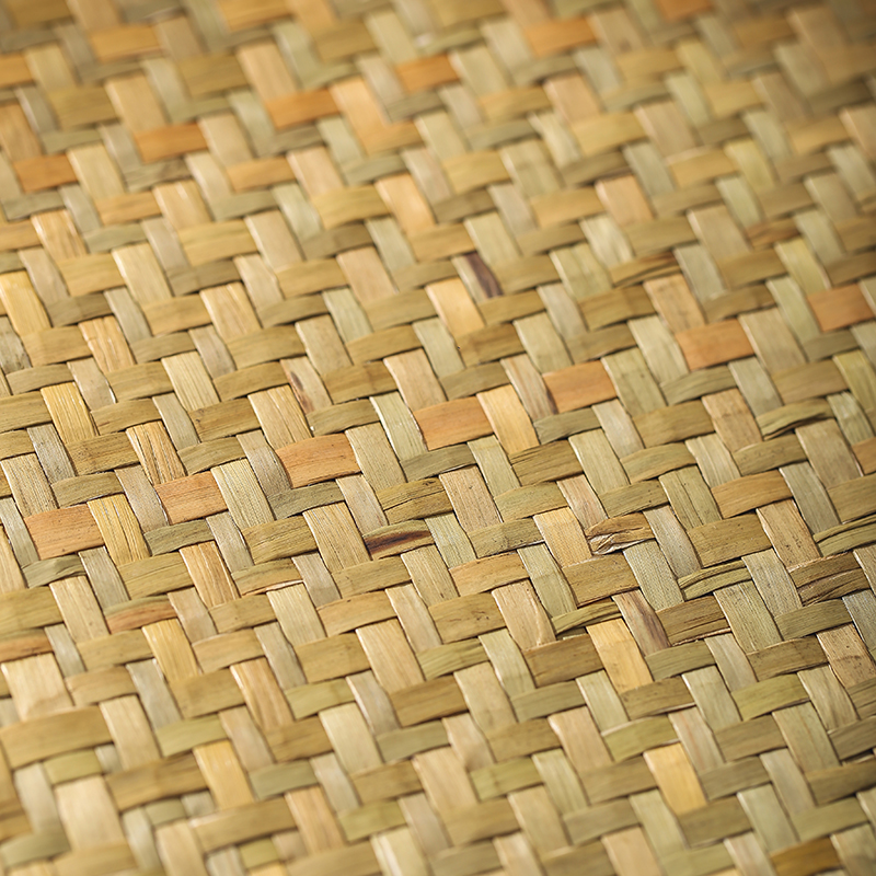 手工海草编织茶席复古简约田园风餐垫草编桌垫中式茶几长条桌旗