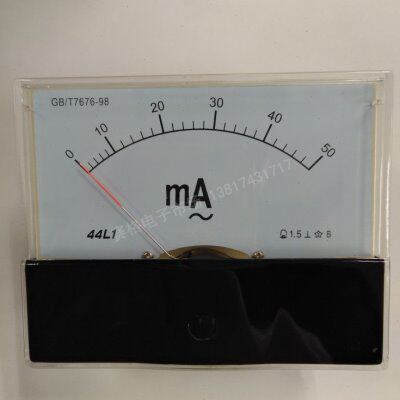 44L1-100MA 交流50mA 电流表指针式 44L1-10mA 交流毫安电流表
