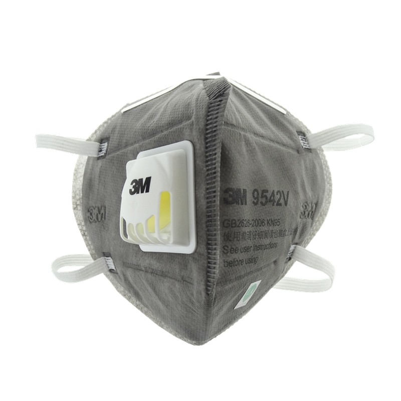 3M9041 9042V口罩9541V9542V防I雾霾防油漆二手烟汽车尾气孕妇口